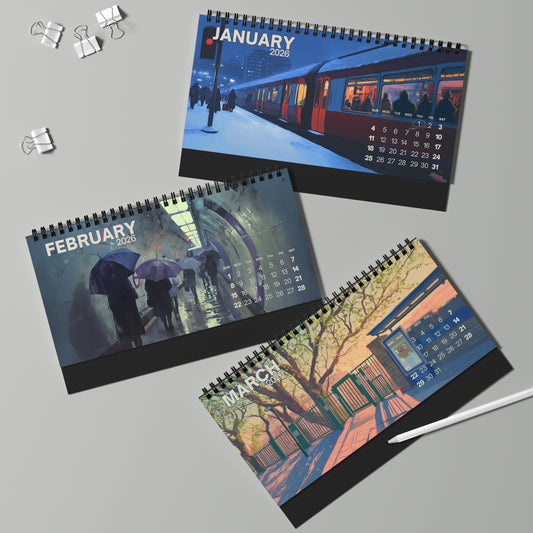 Behind the Line | 2026 Desk Calendar