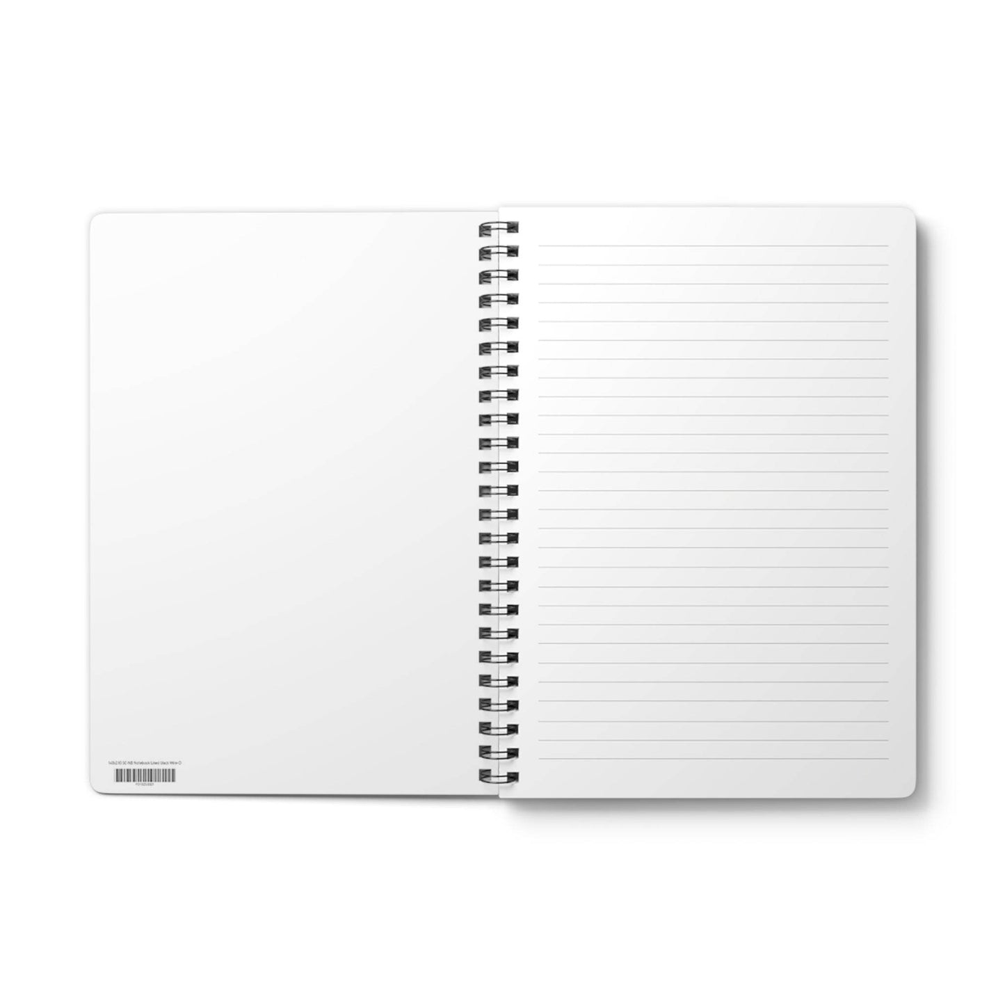 Blue Hour Departure | A5 Wirobound Lined Notebook - Slash Imagine It