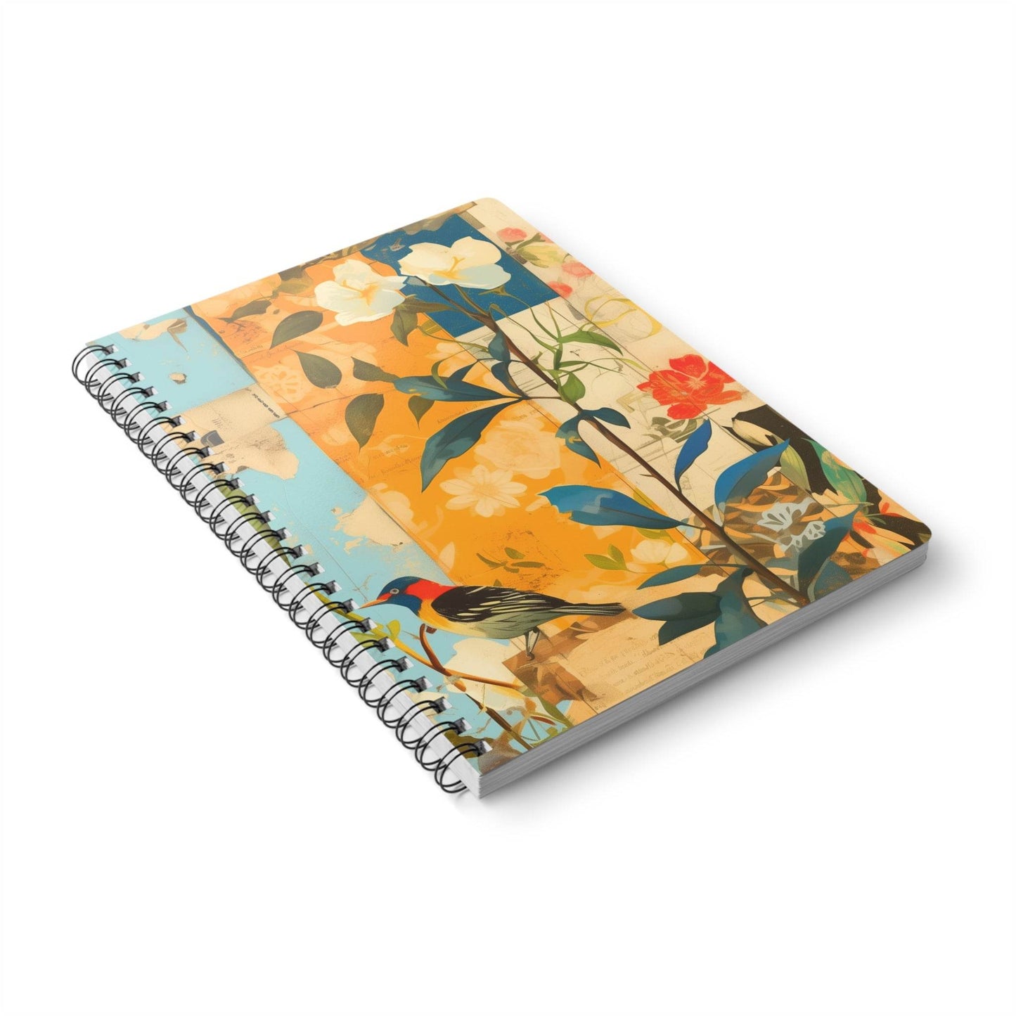 Meadowlark | A5 Wirobound Lined Notebook - Slash Imagine It