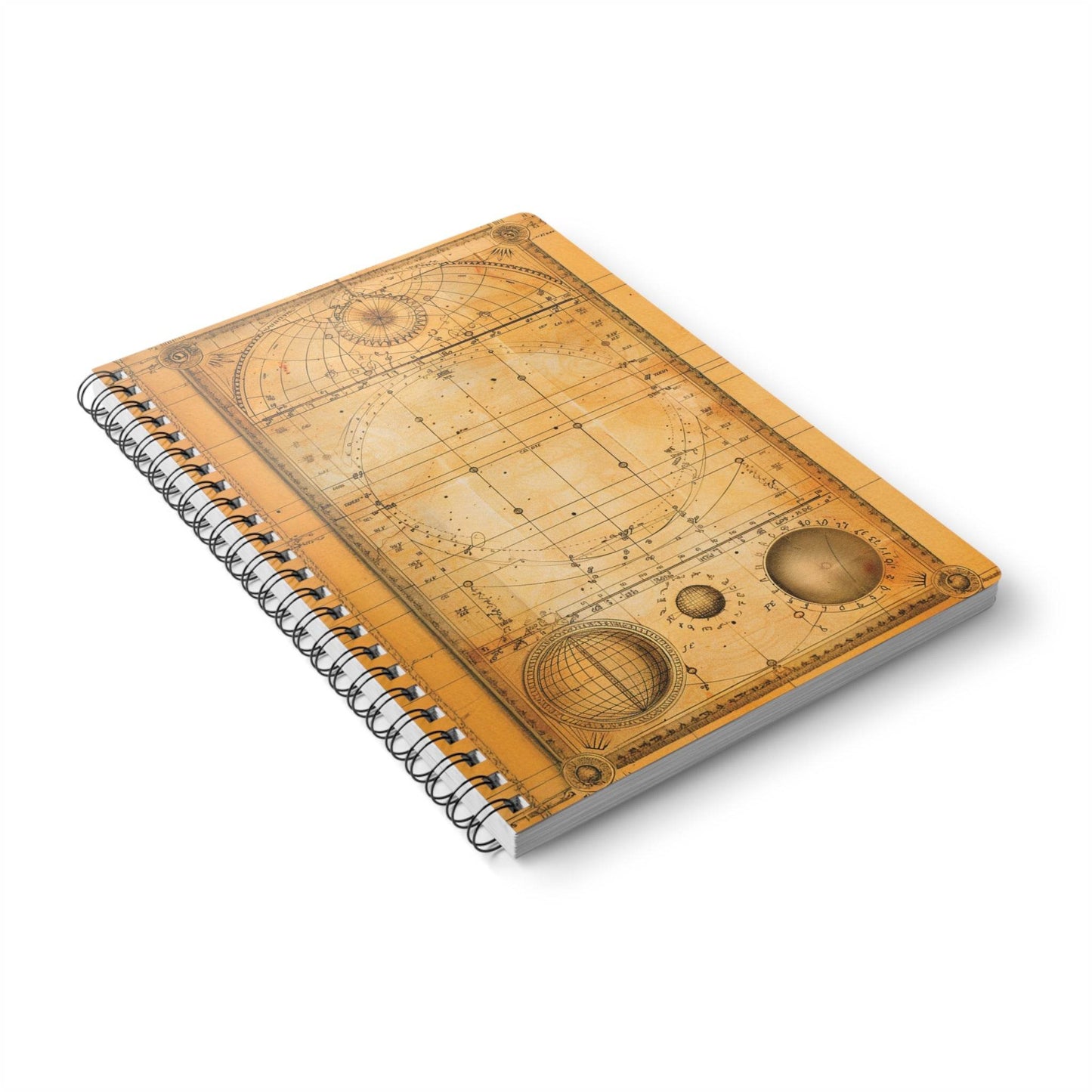 Kepler's Codex | A5 Wirobound Lined Notebook - Slash Imagine It