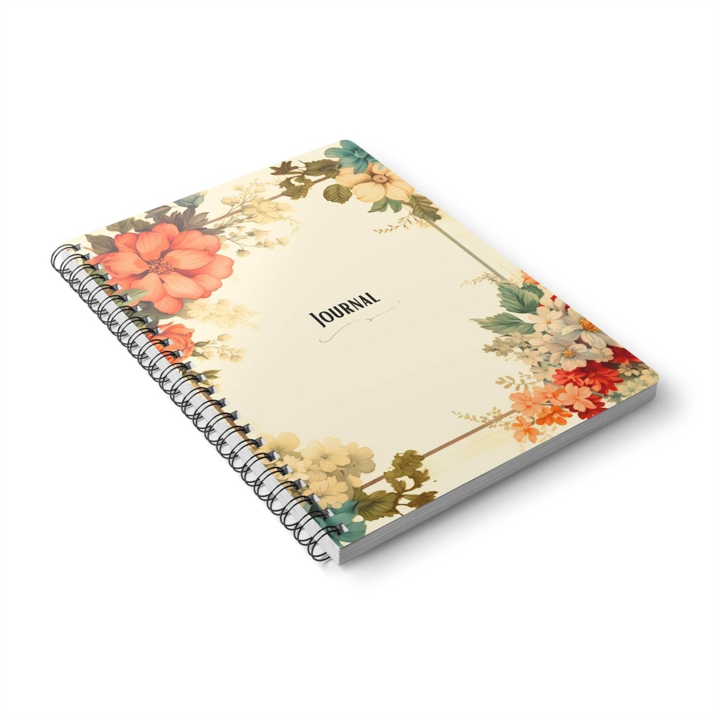 Rosewood | A5 Wirobound Lined Notebook - Slash Imagine It