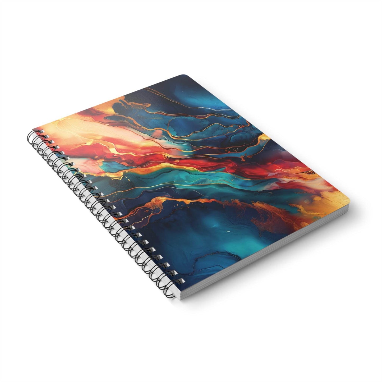Erebus | A5 Wirobound Lined Notebook - Slash Imagine It