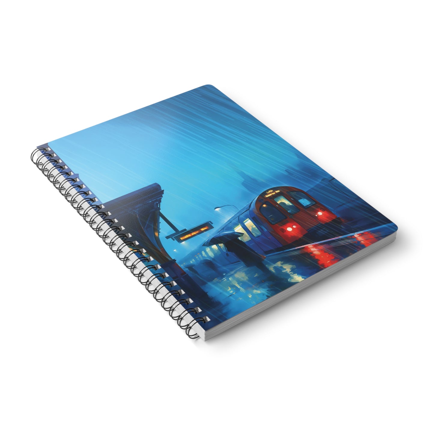 London Downpour | A5 Wirobound Lined Notebook