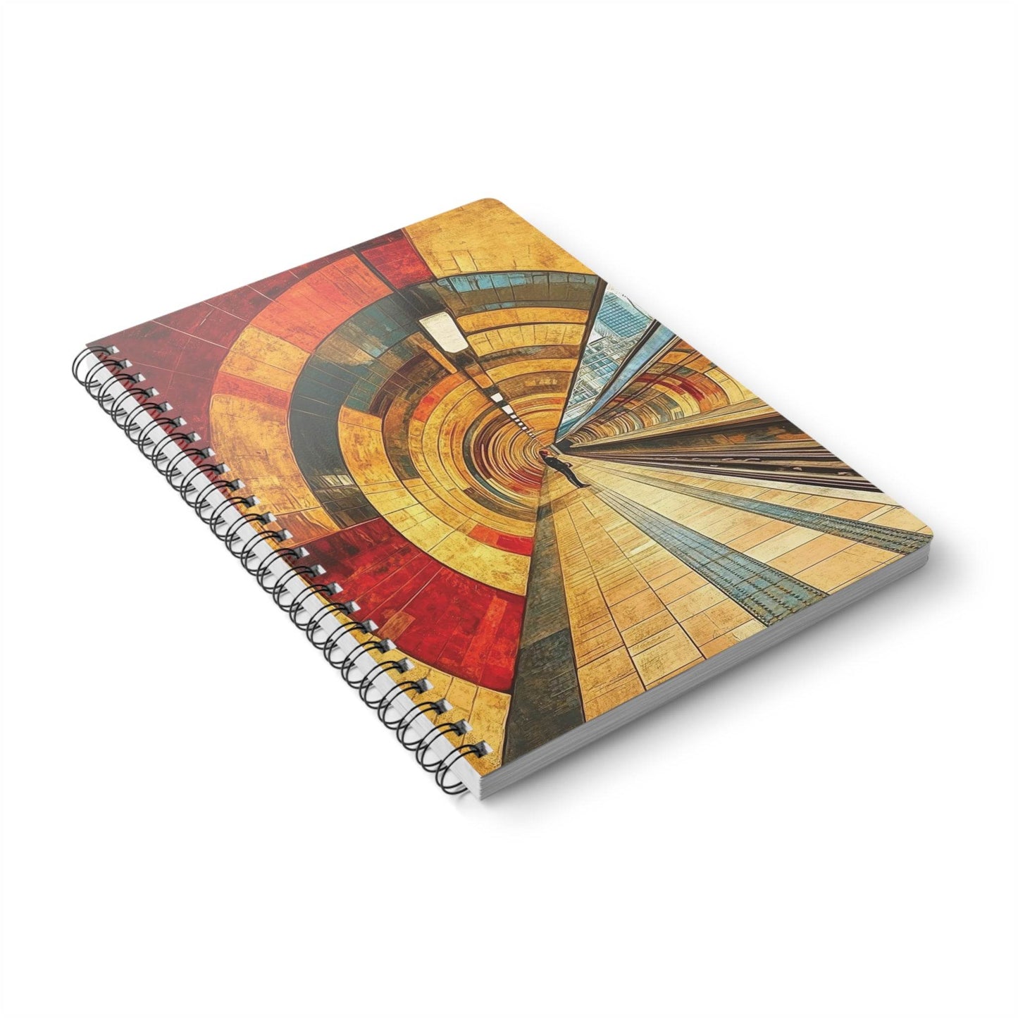 An Underground View | A5 Wirobound Lined Notebook - Slash Imagine It