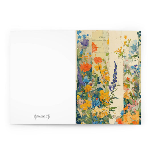 Pieces of Summer II | Print at Home Card - Slash Imagine It