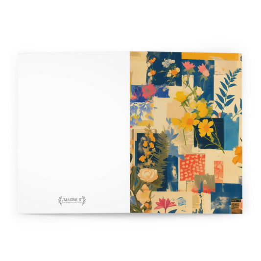 Patchwork Petals | Print at Home Card - Slash Imagine It