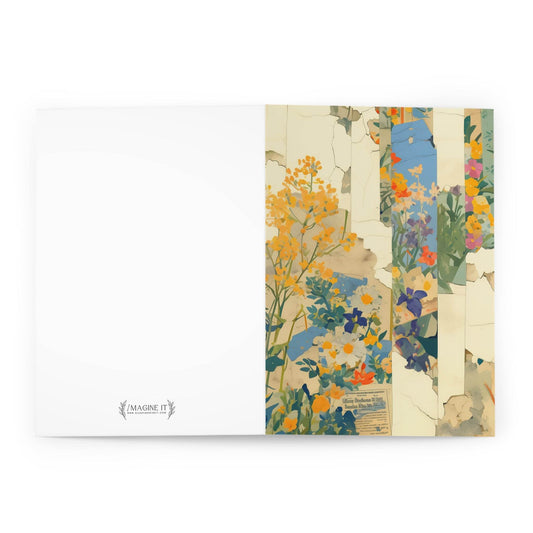 Scraps of Spring | Print at Home Card - Slash Imagine It