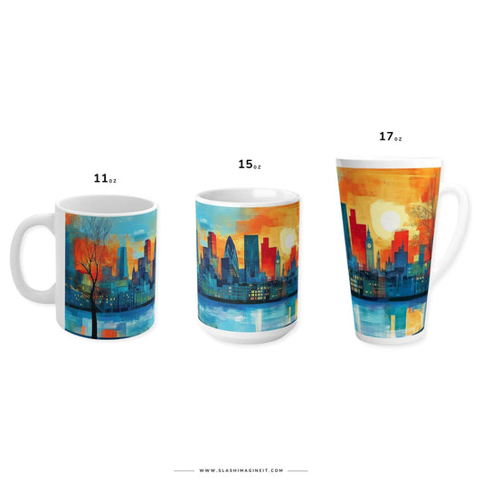 Frost on the Thames | Ceramic Mug - Slash Imagine It