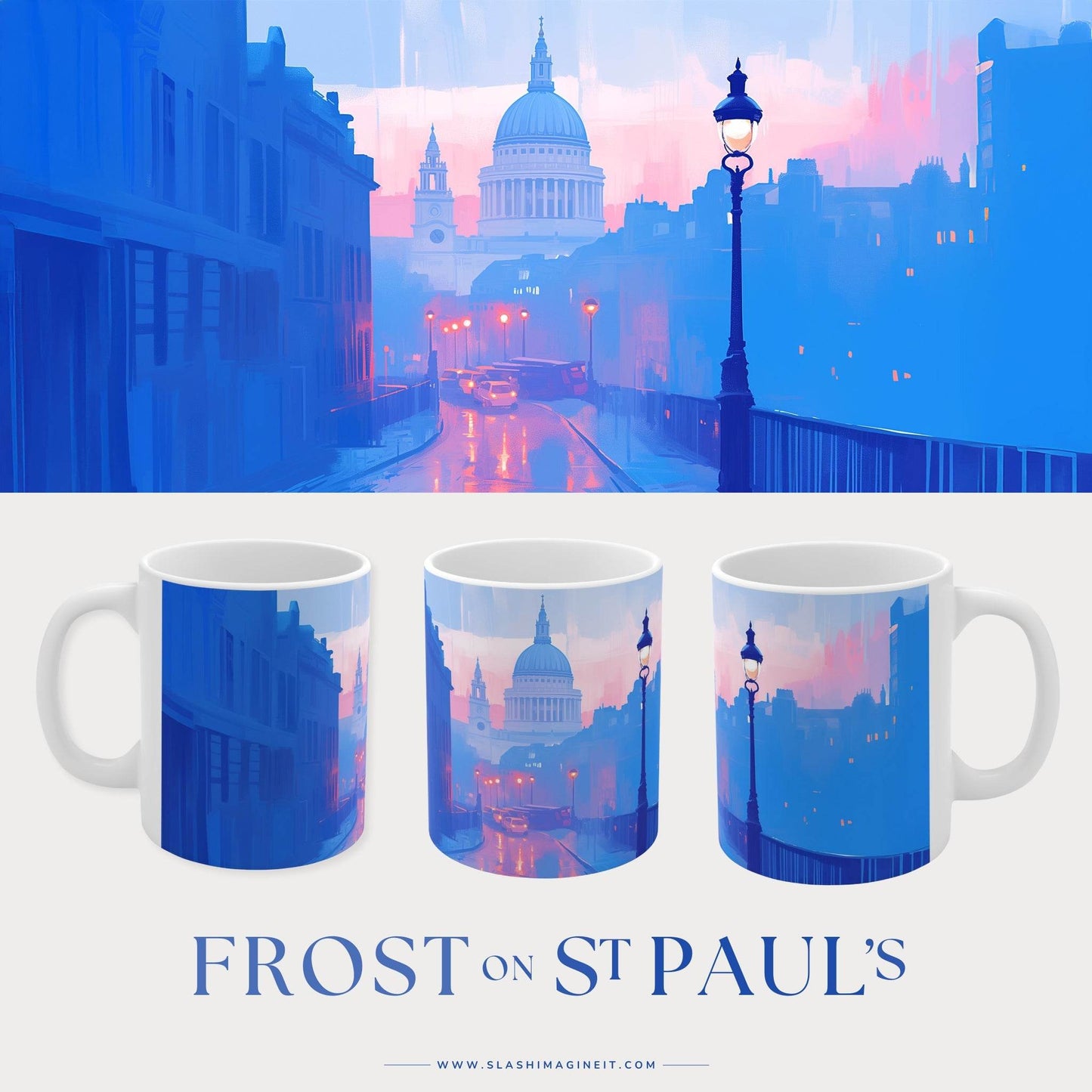Frost on St Paul's | Ceramic Mug - Slash Imagine It