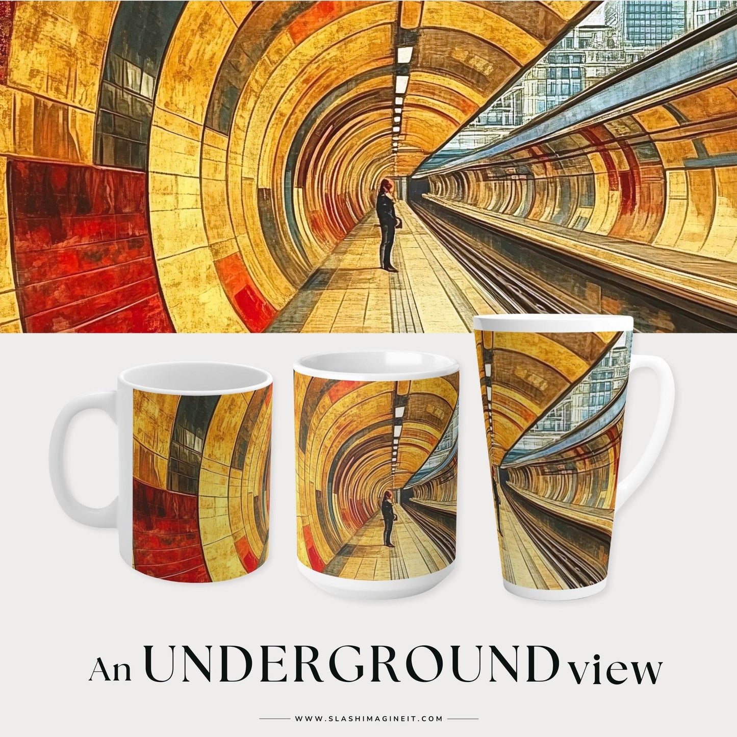 An Underground View | Ceramic Mug - Slash Imagine It