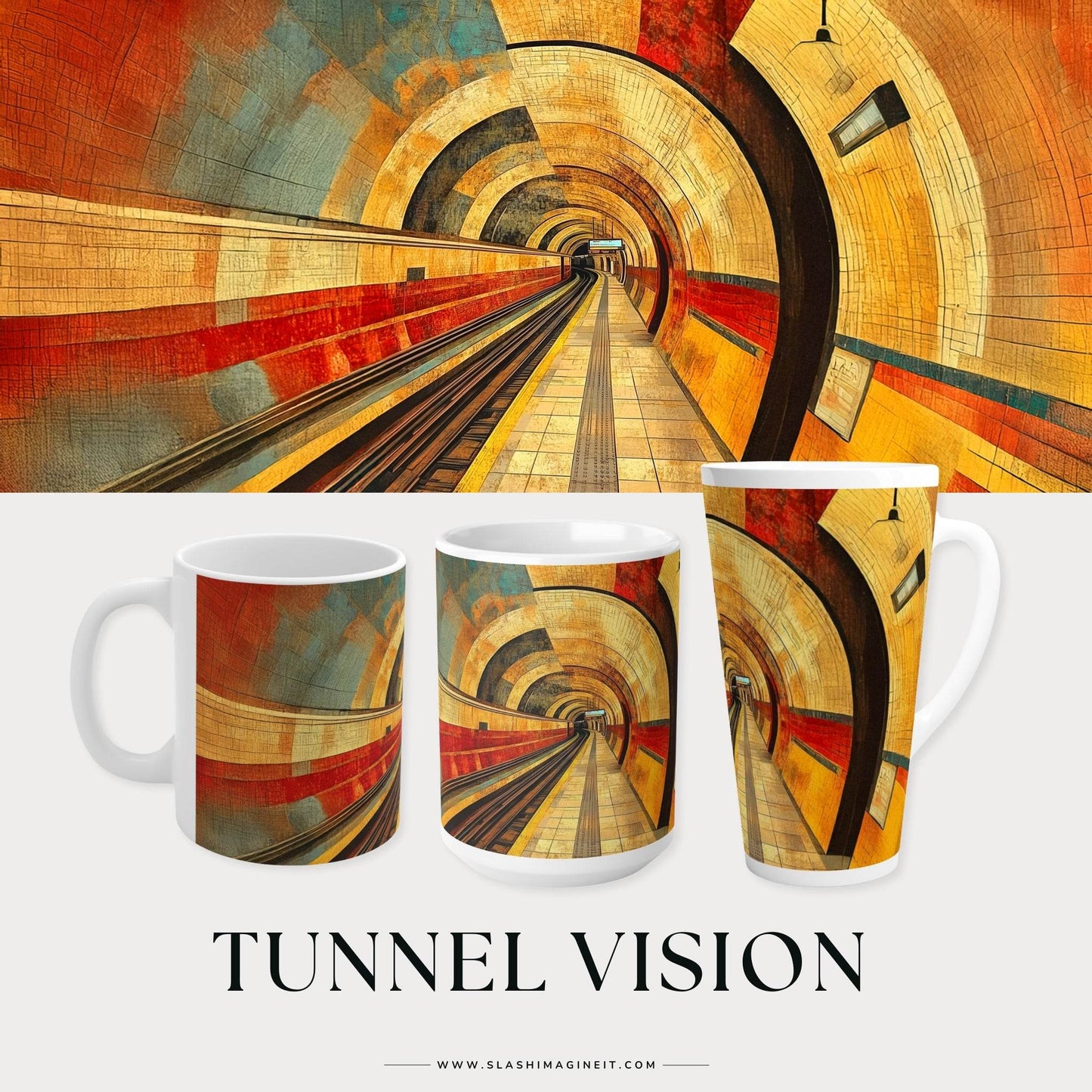 Tunnel Vision | Ceramic Mug - Slash Imagine It