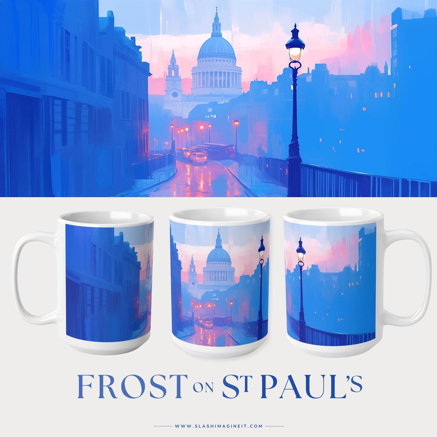 Frost on St Paul's | Ceramic Mug - Slash Imagine It