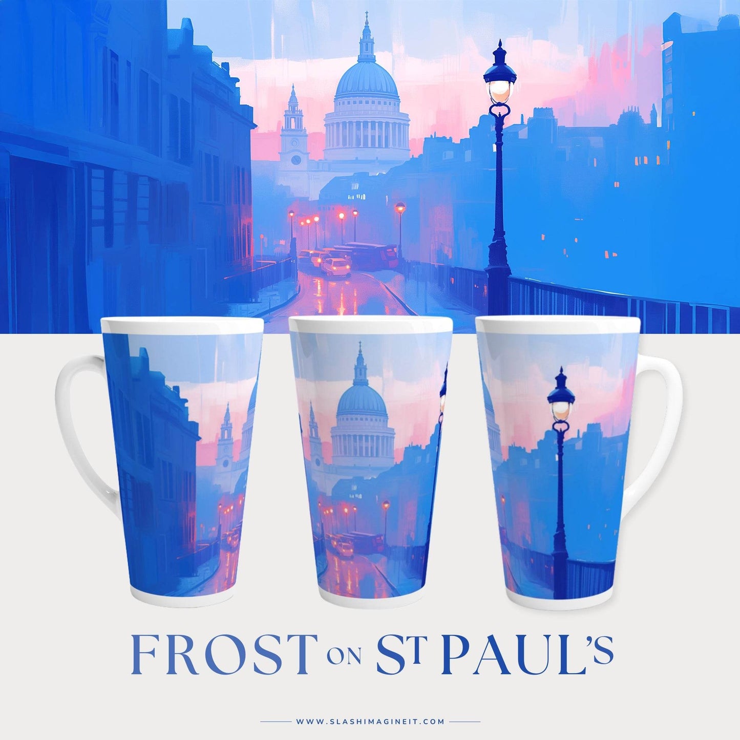 Frost on St Paul's | Ceramic Mug - Slash Imagine It