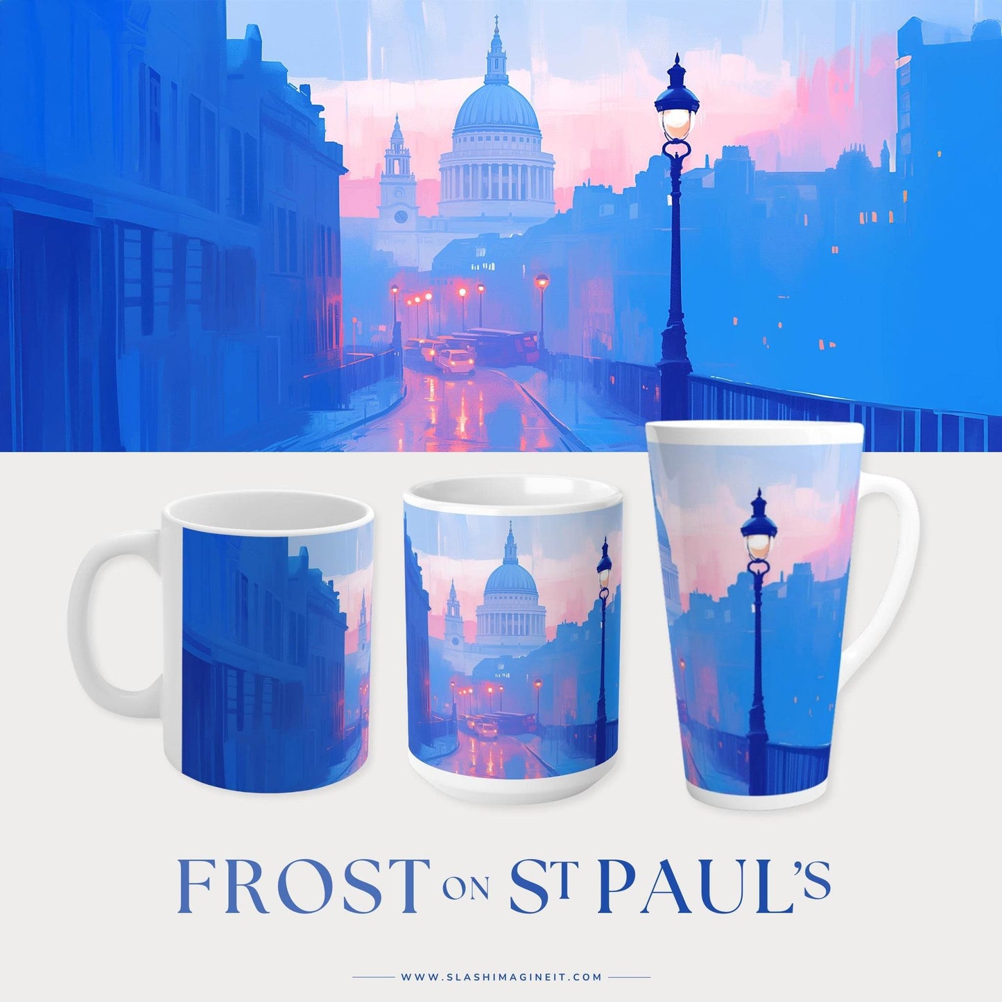 Frost on St Paul's | Ceramic Mug - Slash Imagine It