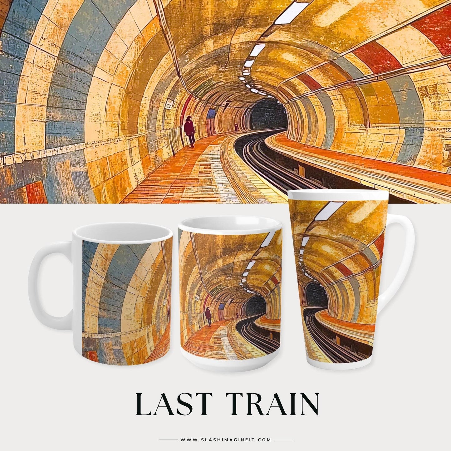 Last Train | Ceramic Mug - Slash Imagine It
