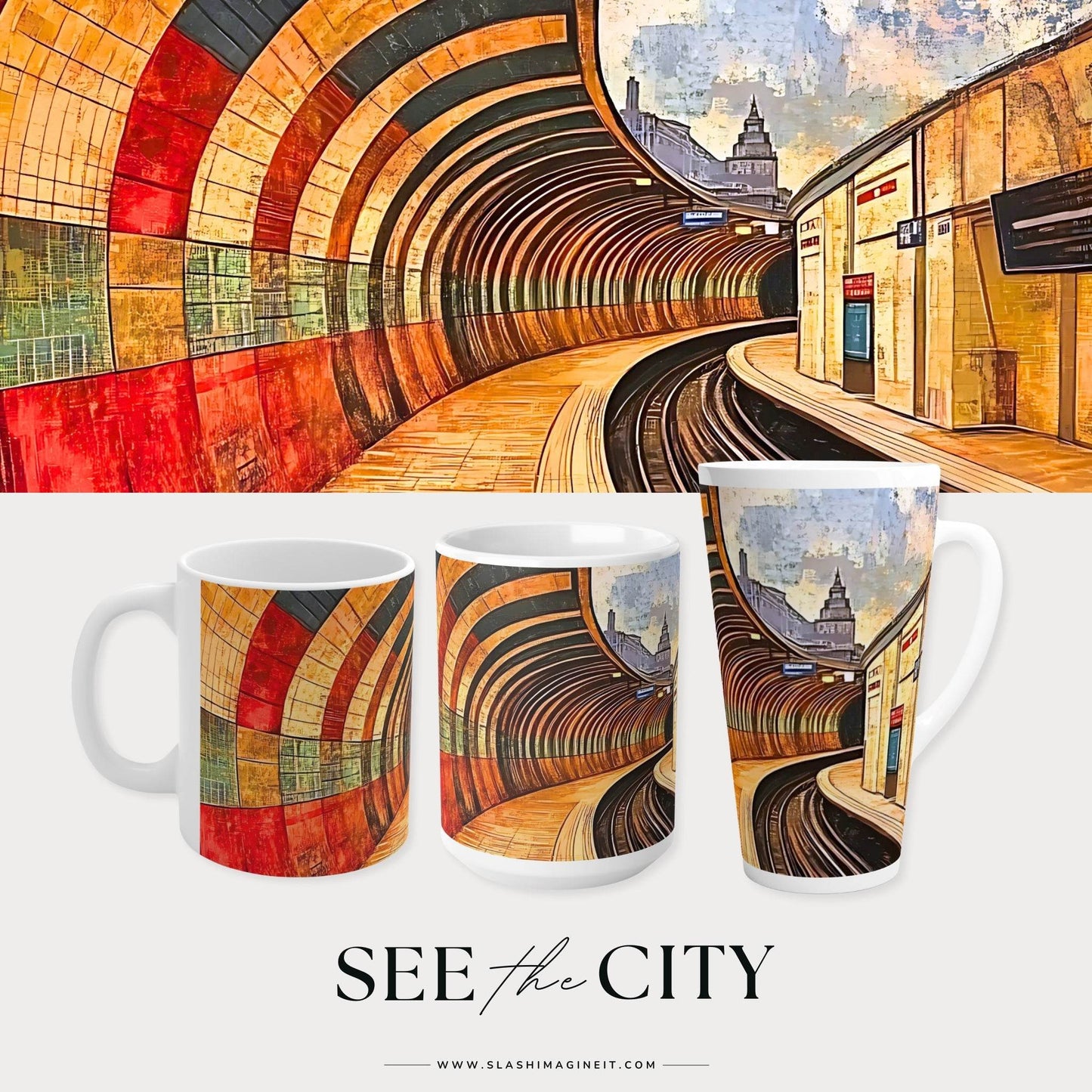 See the City | Ceramic Mug - Slash Imagine It