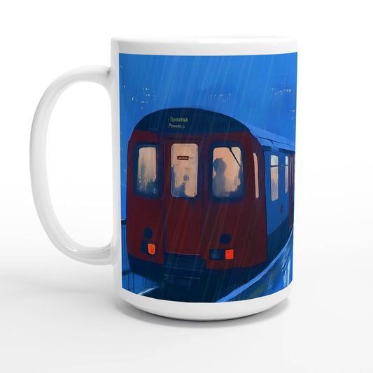 Blue Hour Departure | Ceramic Mug - Slash Imagine It