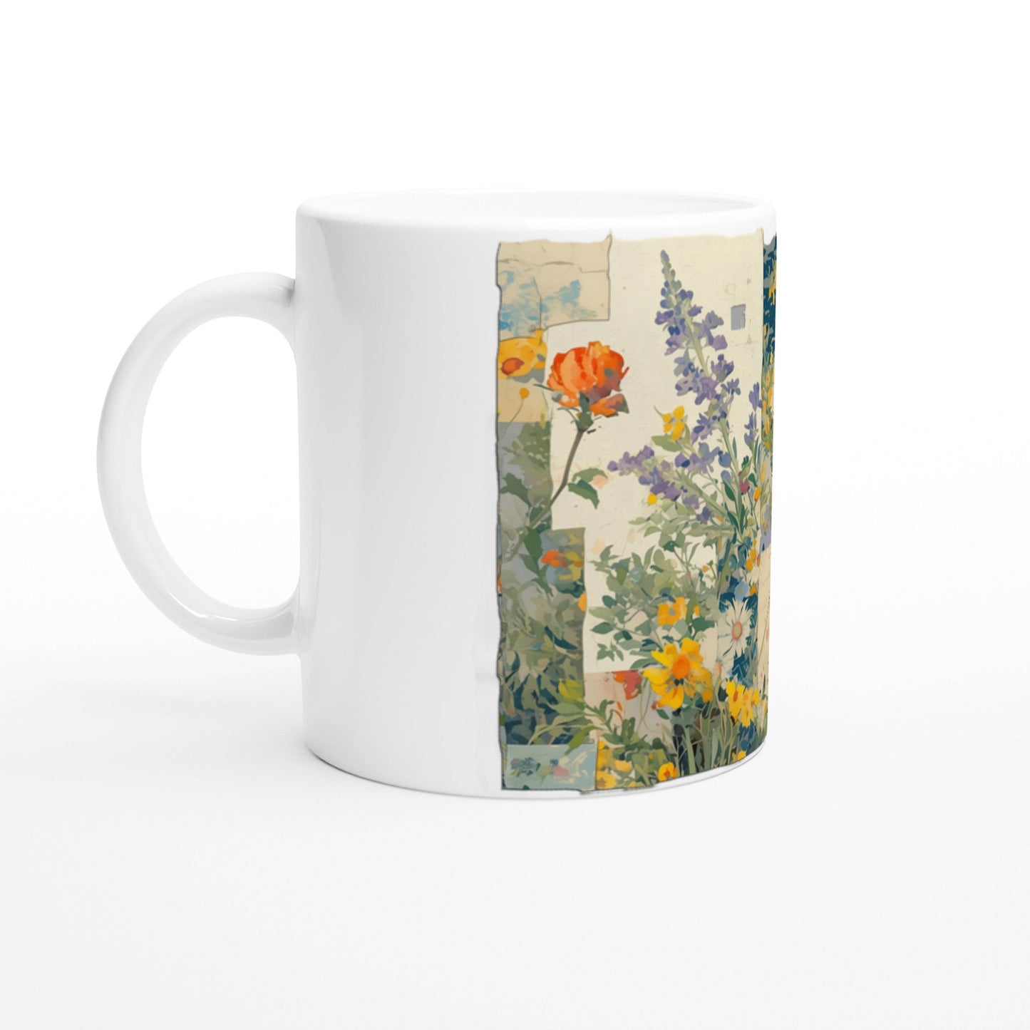 Scraps of Spring | Ceramic Mug - Slash Imagine It