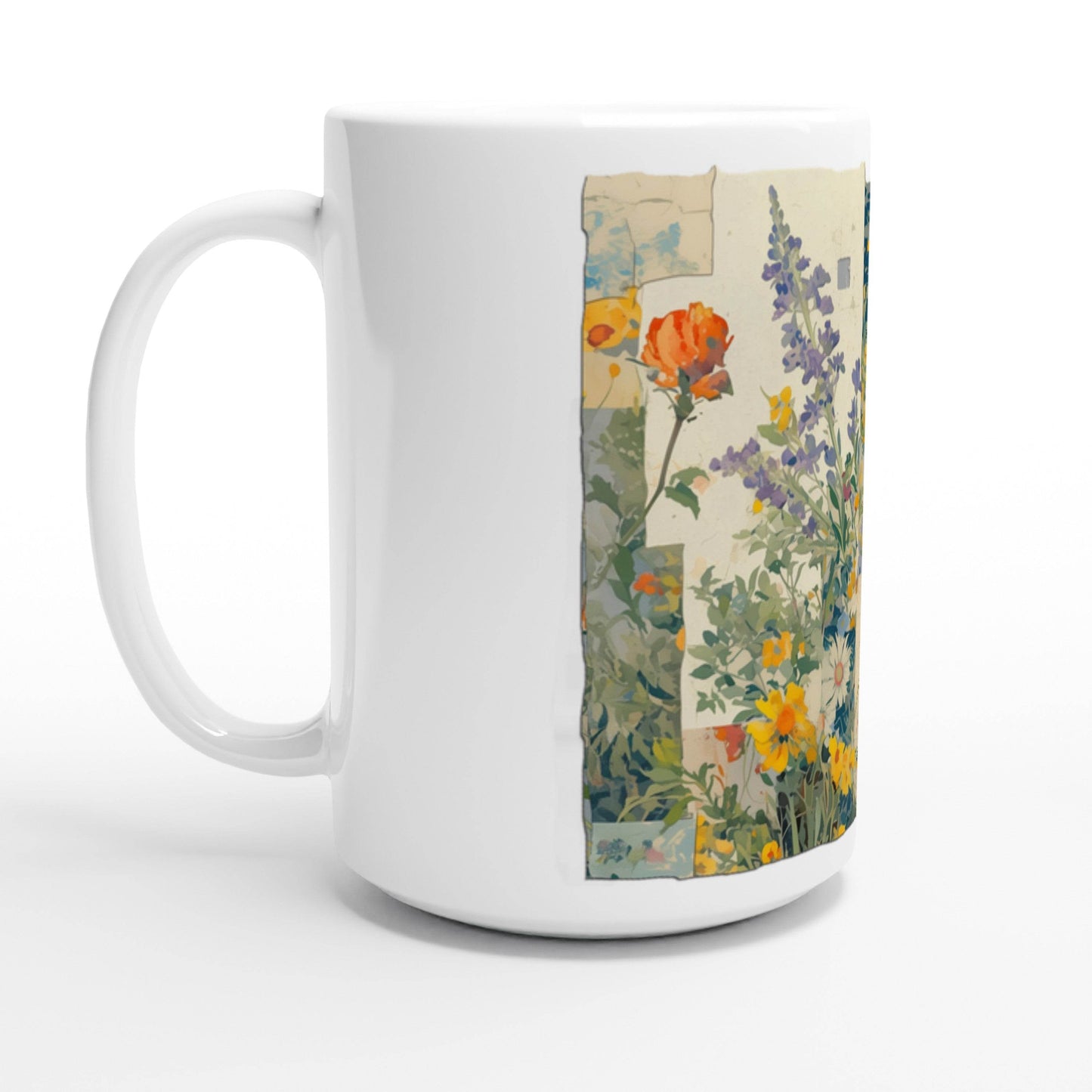 Scraps of Spring | Ceramic Mug - Slash Imagine It
