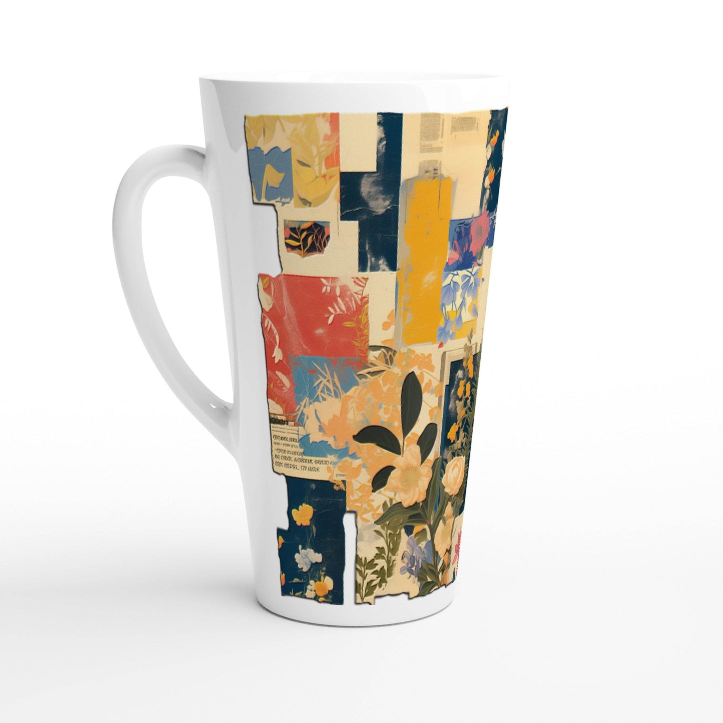 Patchwork Petals | Ceramic Mug - Slash Imagine It