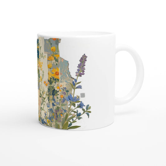 Scraps of Spring | Ceramic Mug - Slash Imagine It