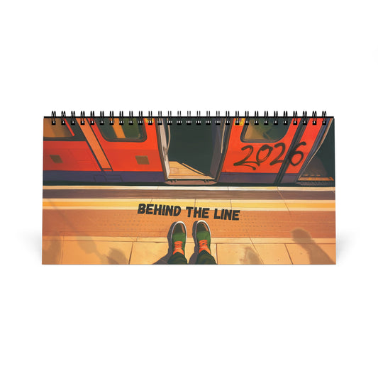 Behind the Line | 2026 Desk Calendar