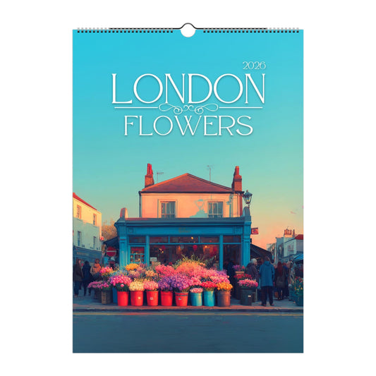 2026 Wall Calendar | London Flowers
