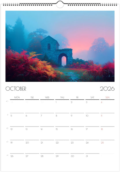 2026 Wall Calendar | London Flowers